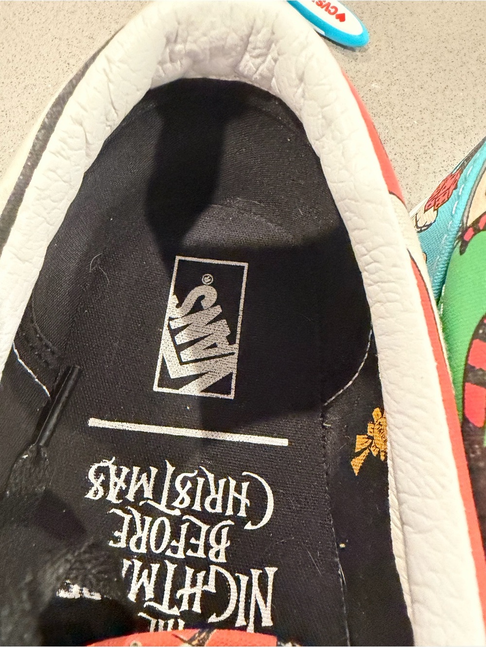 Rare Disney Nightmare Before Christmas Vans Men 10.5 Women 12 Shoes - Picture 10 of 12